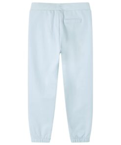 Kinderjoggingbroek 128 lichtblauw