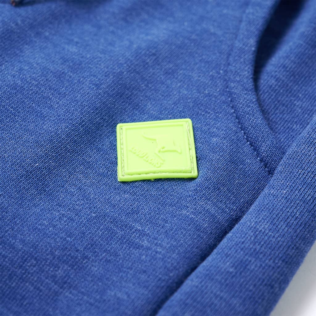 Kinderjoggingbroek 140 gemêleerd blauw - Image 5