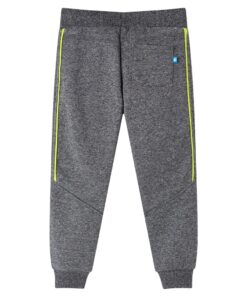 Kinderjoggingbroek 140 gemêleerd grijs