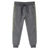 Kinderjoggingbroek 140 gemêleerd grijs