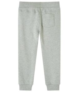 Kinderjoggingbroek 140 lichtkaki