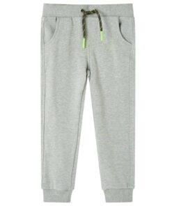 Kinderjoggingbroek 92 lichtkaki