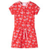Kinderjumpsuit 92 rood