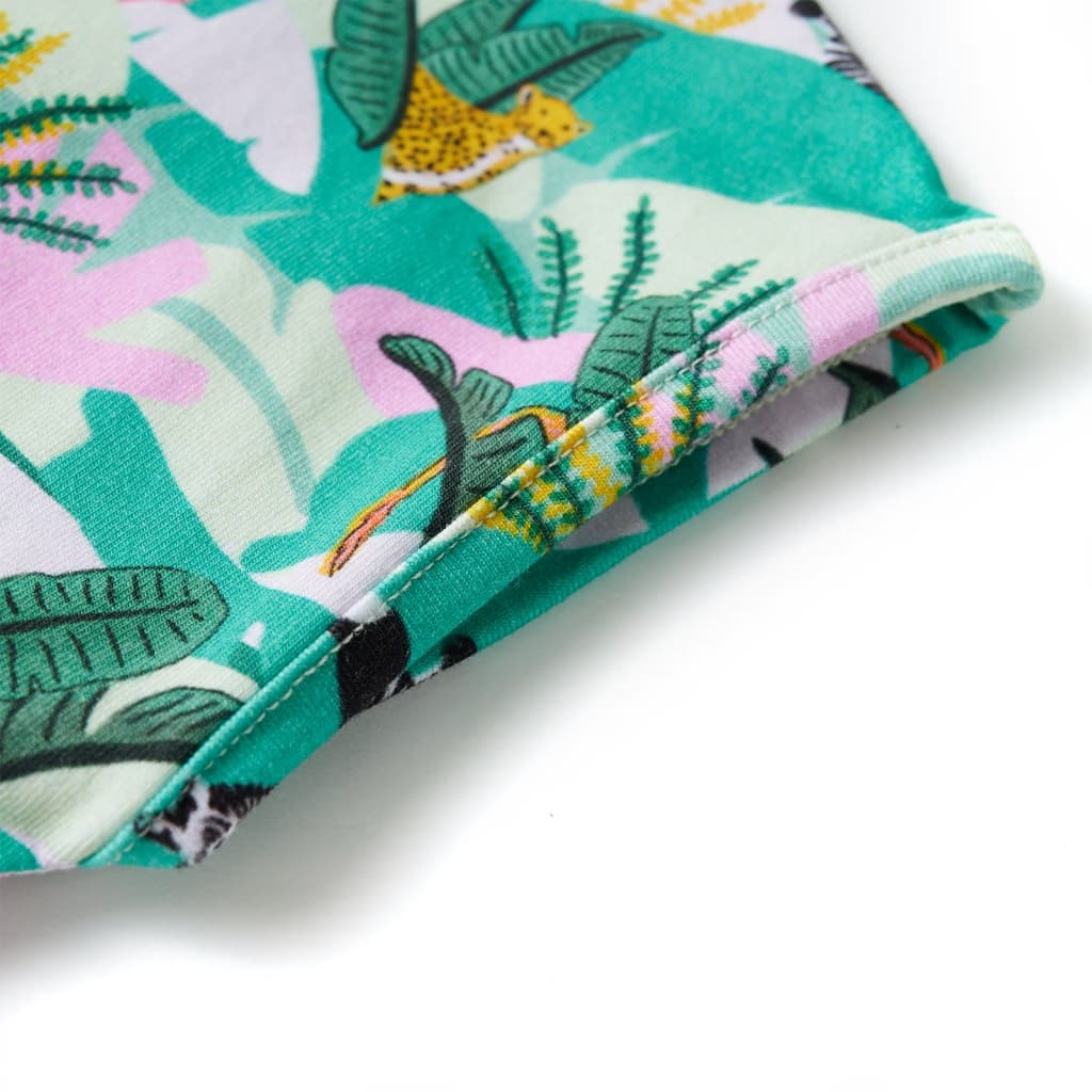 Kinderjurk 104 lichtmintkleurig - Image 4