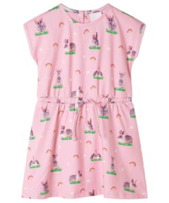 Kinderjurk 116 lichtroze