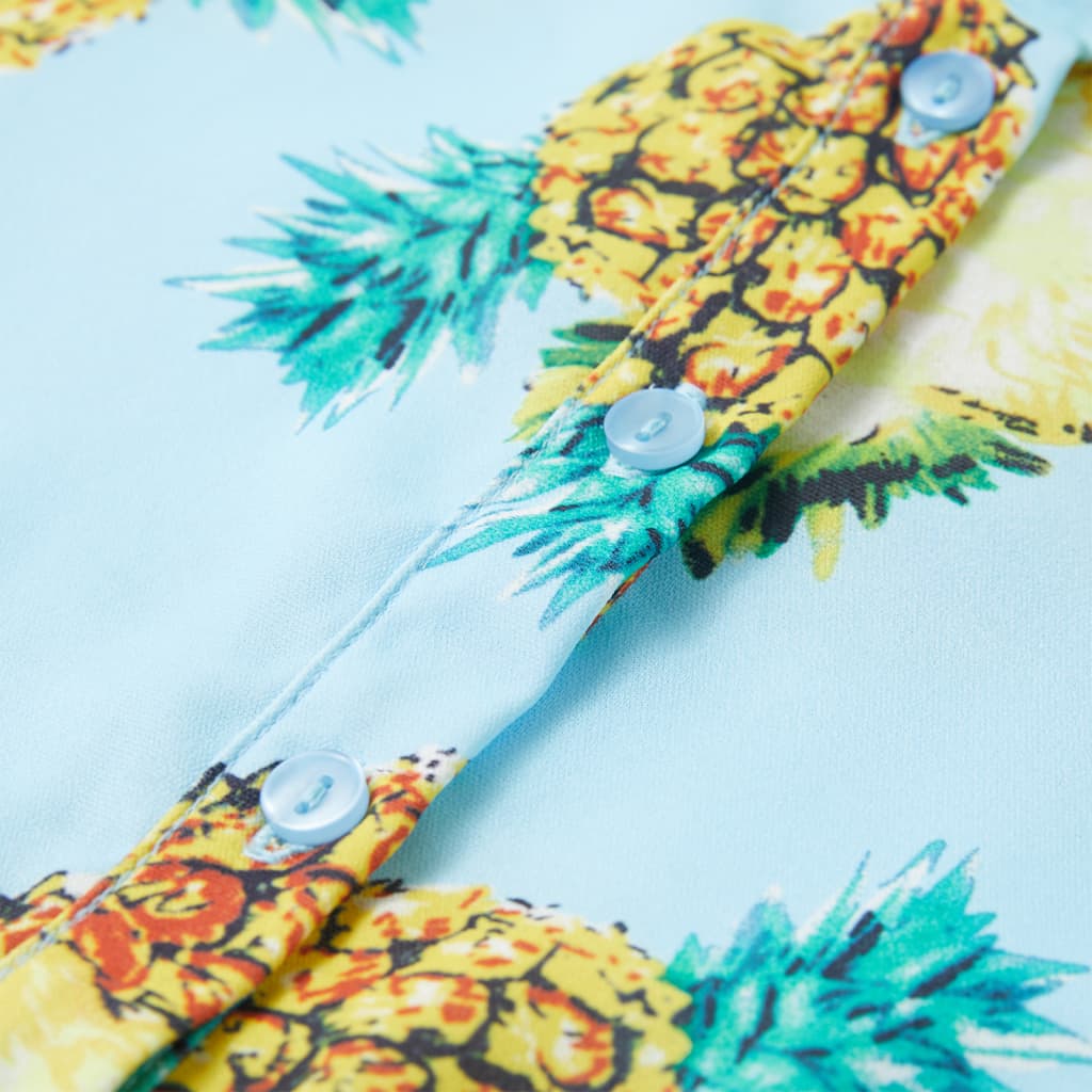 Kinderjurk 128 blauw - Image 4