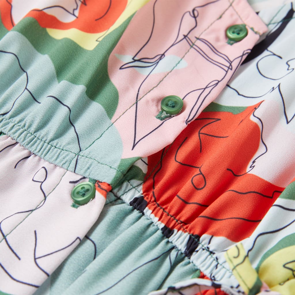 Kinderjurk 92 groen - Image 4