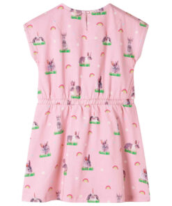 Kinderjurk 92 lichtroze