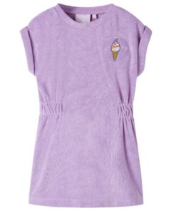 Kinderjurk 92 lila