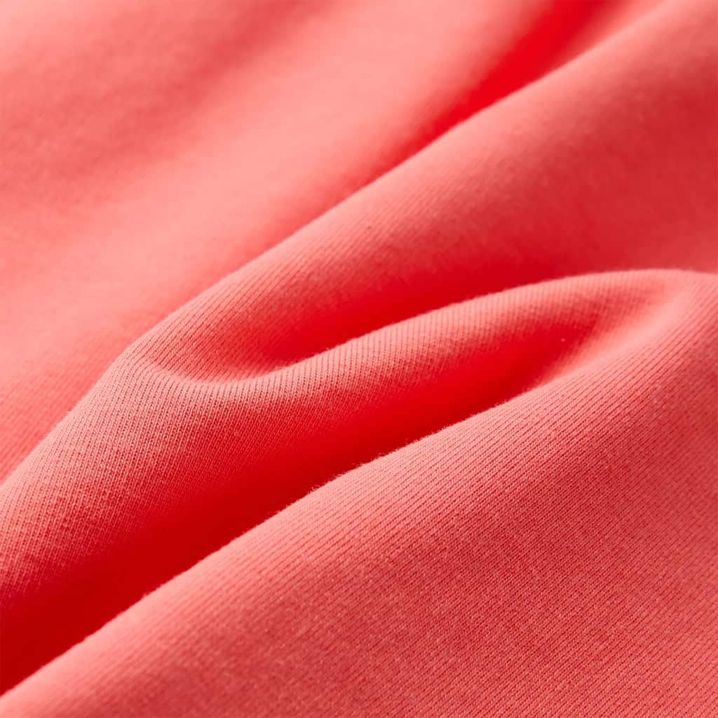 Kinderjurk met trekkoord 104 koraalkleurig - Image 7