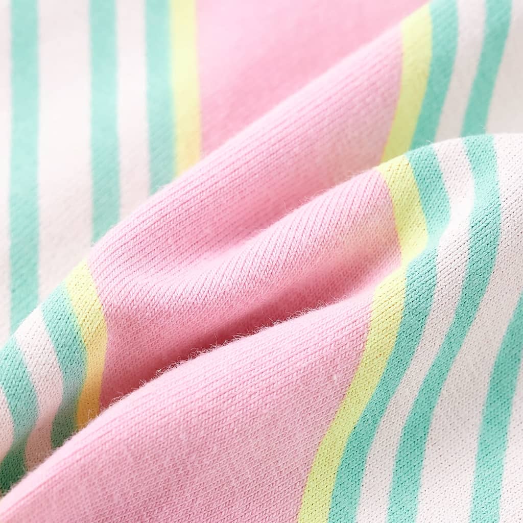 Kinderjurk zonder mouwen met trekkoord 104 roze - Image 7