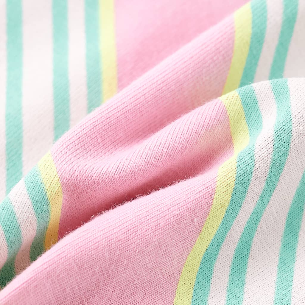 Kinderjurk zonder mouwen met trekkoord 92 roze - Image 7