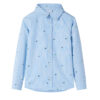 Kinderoverhemd 104 lichtblauw