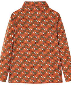 Kinderoverhemd 104 lichtroestkleurig