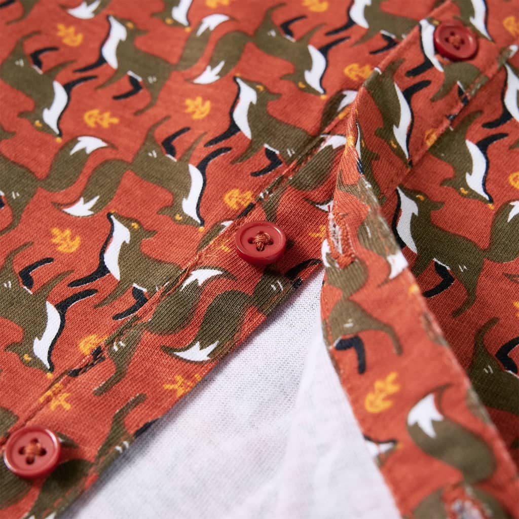 Kinderoverhemd 104 lichtroestkleurig - Image 6