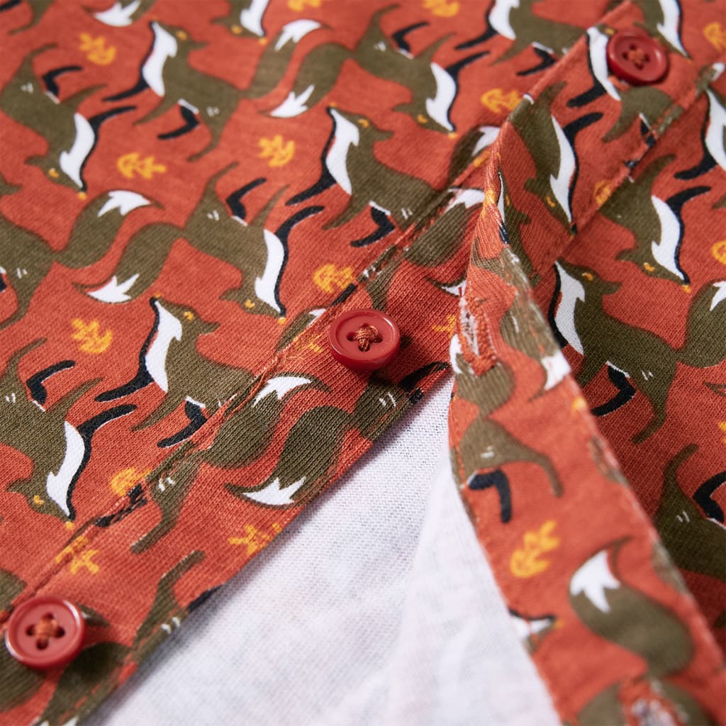 Kinderoverhemd 128 lichtroestkleurig - Image 6