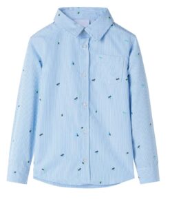 Kinderoverhemd 92 lichtblauw