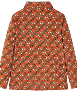 Kinderoverhemd 92 lichtroestkleurig