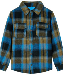 Kinderoverhemd met omgeslagen kraag 116