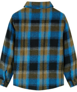 Kinderoverhemd met omgeslagen kraag 140