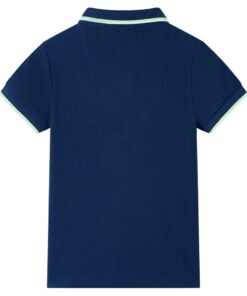 Kinderpoloshirt 140 marineblauw