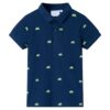 Kinderpoloshirt 140 marineblauw