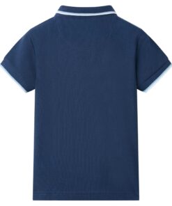 Kinderpoloshirt 92 donkerblauw