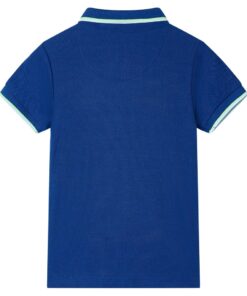 Kinderpoloshirt 92 donkerblauw