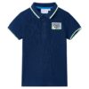 Kinderpoloshirt 92 marineblauw