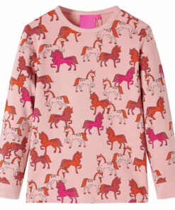 Kinderpyjama met lange mouwen 92 lichtroze