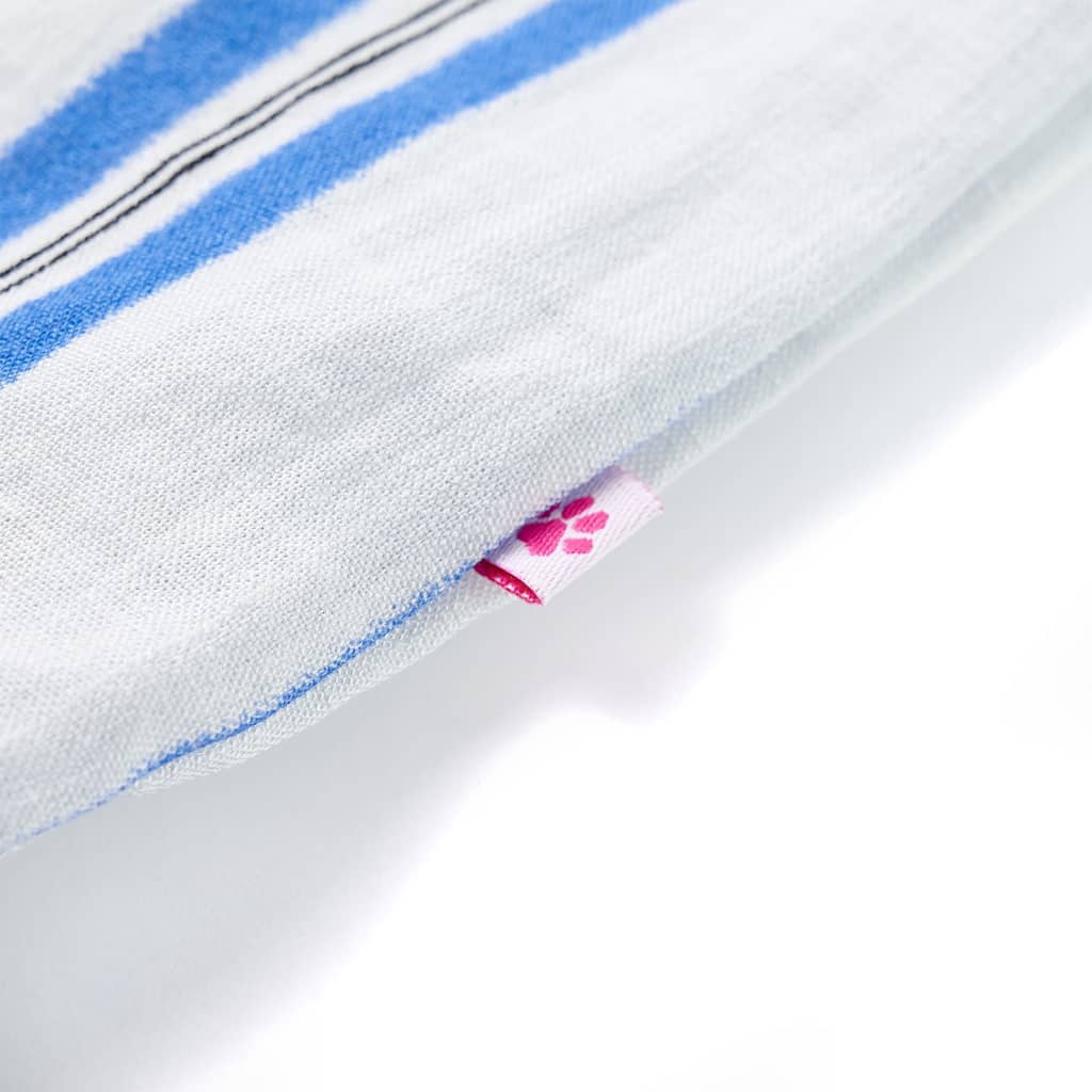 Kinderrokje 92 kobaltblauw en wit - Image 5