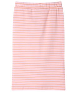 Kinderrokje recht met strepen 104 roze