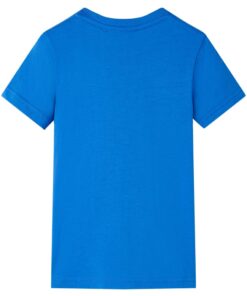 Kindershirt 104 blauw