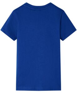 Kindershirt 104 donkerblauw