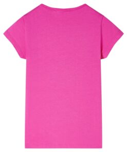 Kindershirt 104 donkerroze