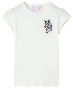Kindershirt 104 ecru