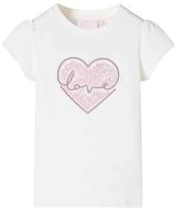 Kindershirt 104 ecru
