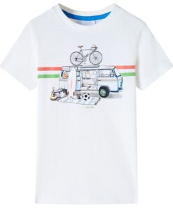 Kindershirt 104 ecru