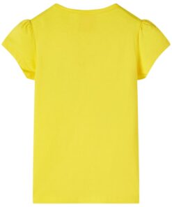 Kindershirt 104 geel