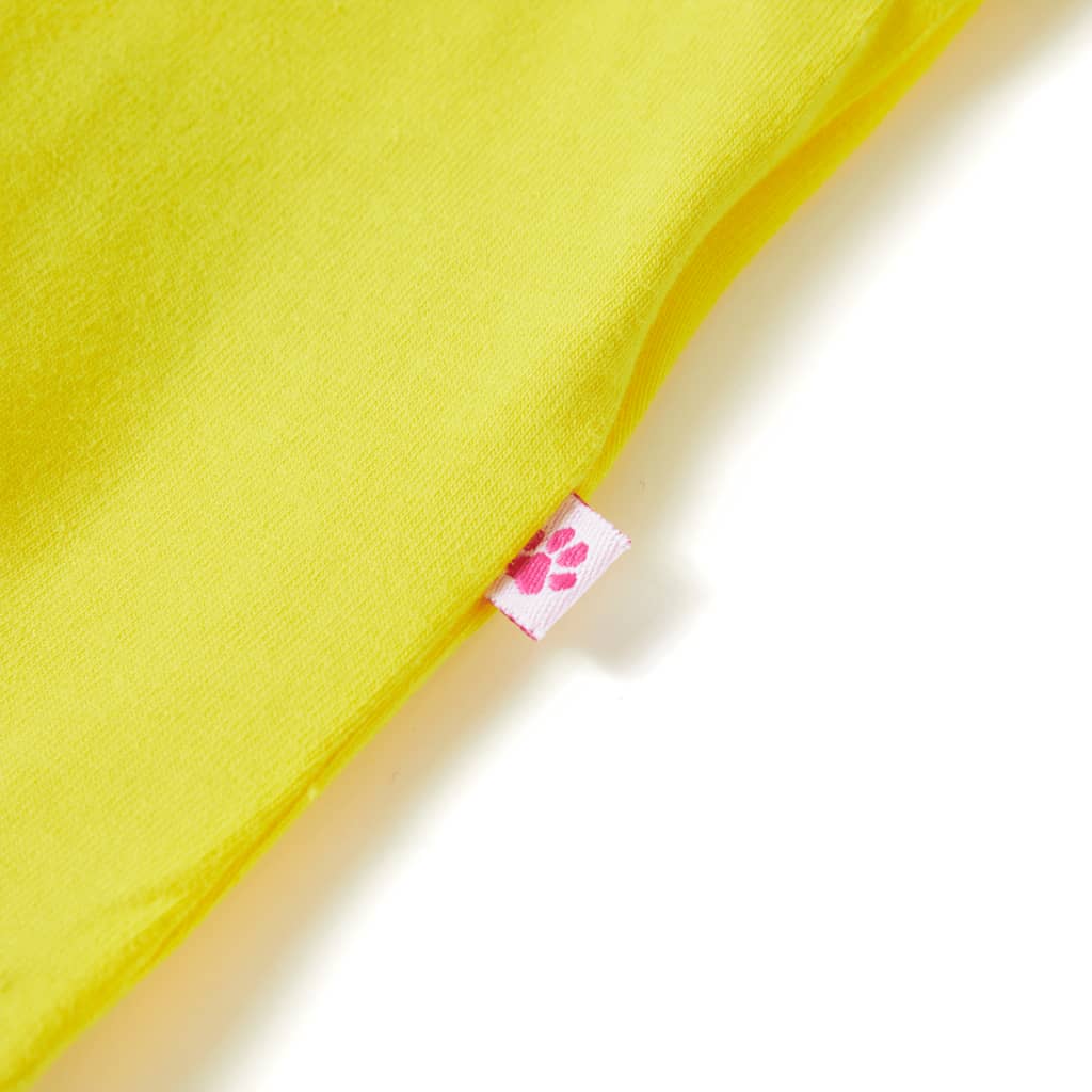 Kindershirt 104 geel - Image 5