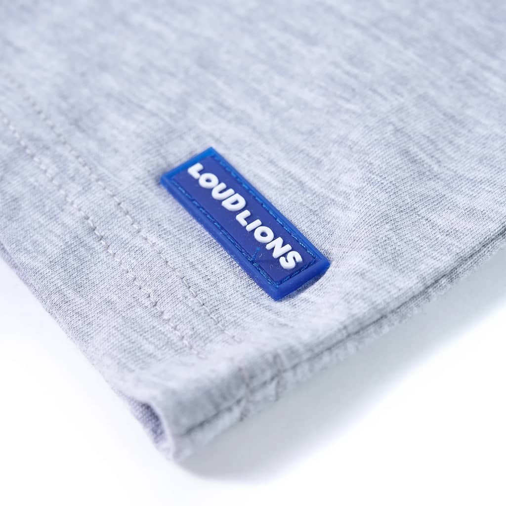 Kindershirt 104 grijs - Image 5