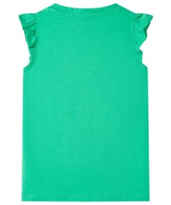 Kindershirt 104 groen