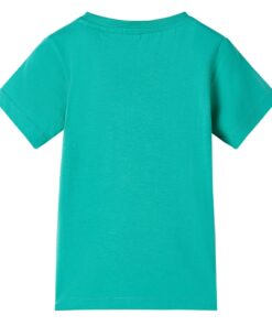Kindershirt 104 groen