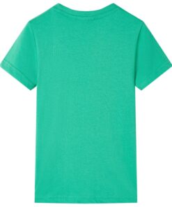Kindershirt 104 groen