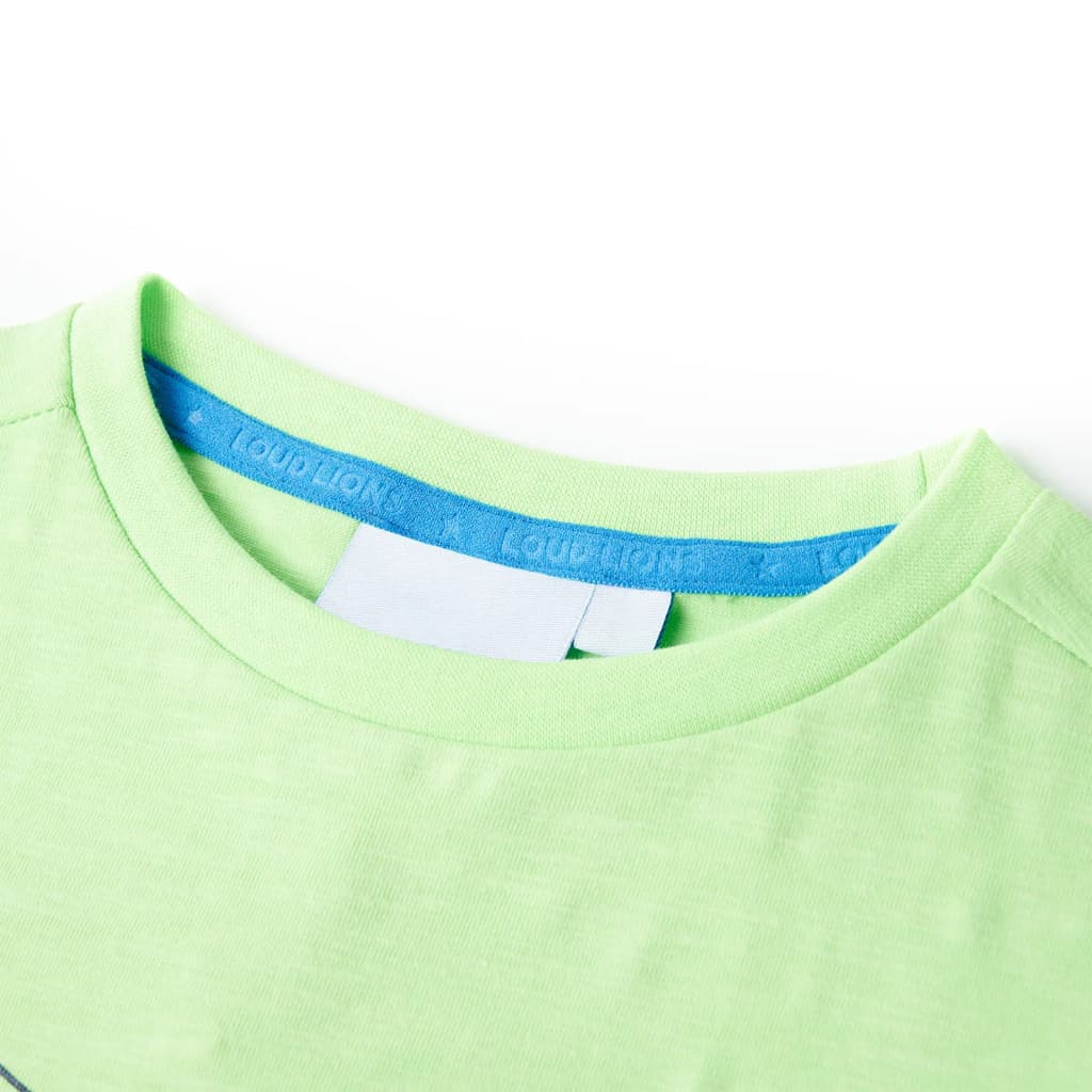 Kindershirt 104 groen - Image 3