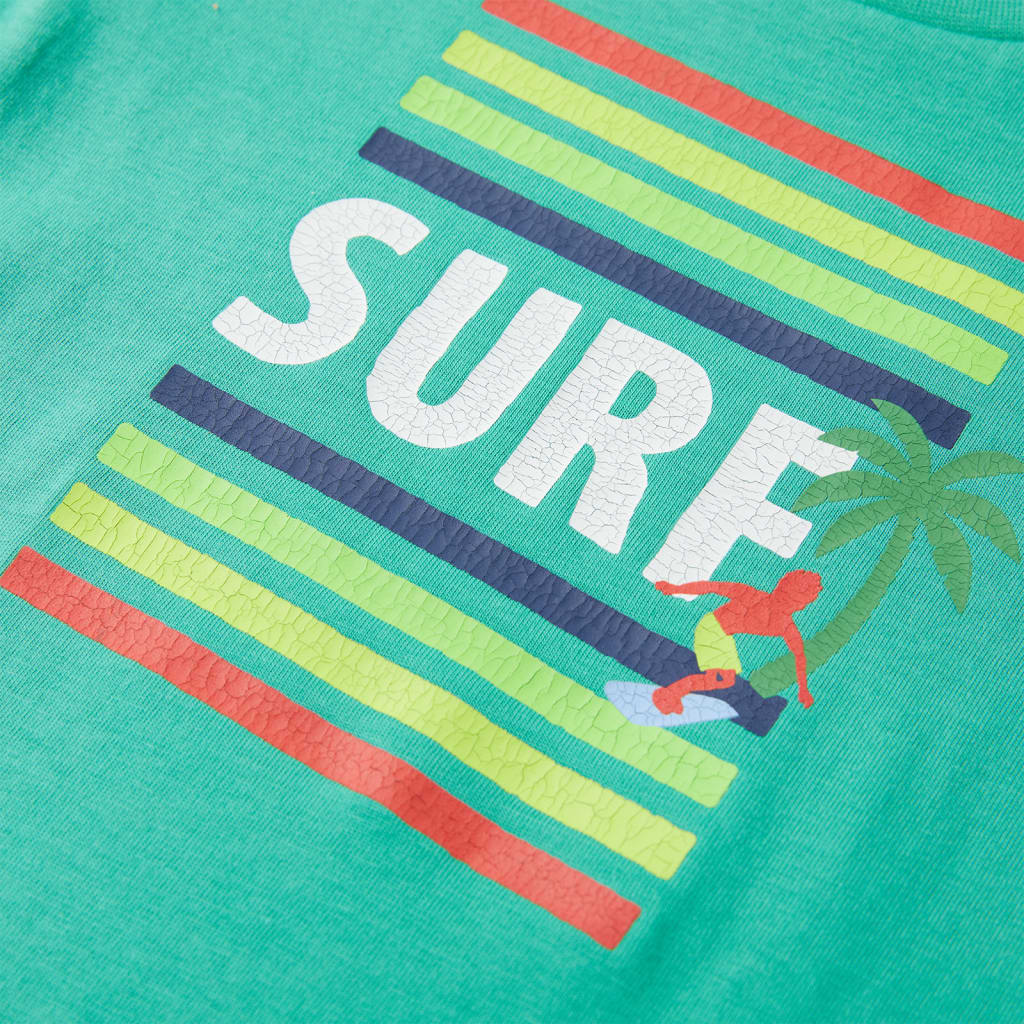 Kindershirt 104 groen - Image 4