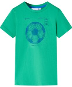 Kindershirt 104 groen