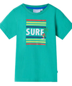 Kindershirt 104 groen