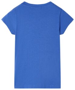 Kindershirt 104 kobaltblauw