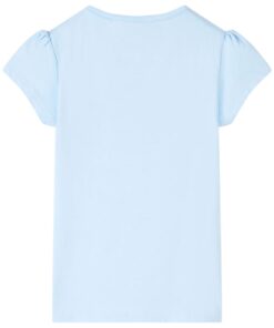 Kindershirt 104 lichtblauw